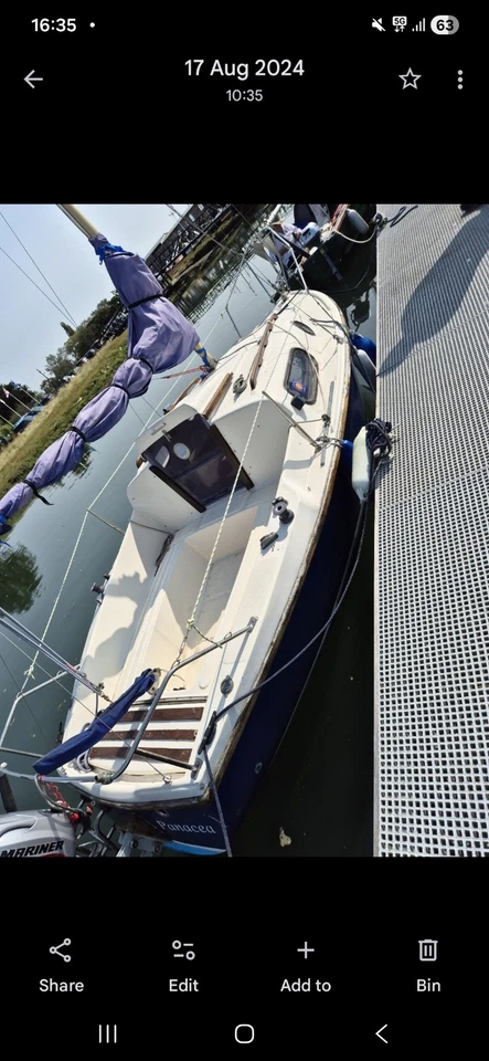 Sailing Boat / Yacht Leisure 17 - Image 2 of 4