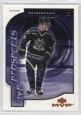 2000-01 Upper Deck MVP MVP Prospects Steve Reinprecht Steven Reinprecht #193 1k9