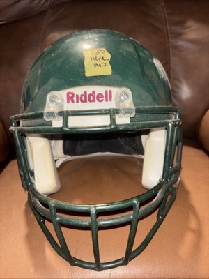 Riddell Speed Medium Football Helmet Hunter Green W/ Hunter Green Face Mask