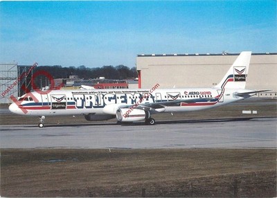 Ansichtskarte:- AERO LLOYD (TRIGEMA LACKIERUNG) AIRBUS A321-231 D-AVZD @ XFW