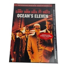 Oceans 11 (DVD, 2002, Widescreen Edition) Pitt Clooney Damon Roberts NEW SEALED