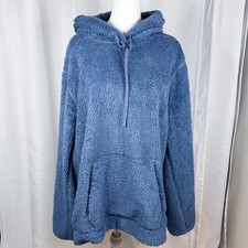 Vineyard Vines Sherpa Hoodie In Periwinkle Bl...