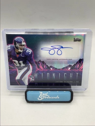 2024 Topps Midnight Jason Sehorn Horizon Auto Giants