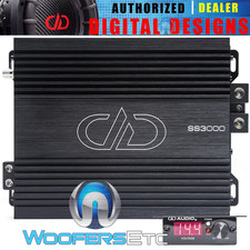 Dd Audio Ss3000 Amp 3000w Rms Monoblock Subwoofers Bass Speakers Amplifier New