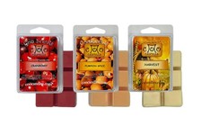 Fall or Winter Mix Wax Melts, 3 Pack – USA Made – Wax Cubes for Wax