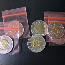 CANADA 2 Dollar QUEBEC CITY Toonie Coin 1608-2008