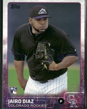 2015 Topps #668 Jairo Diaz