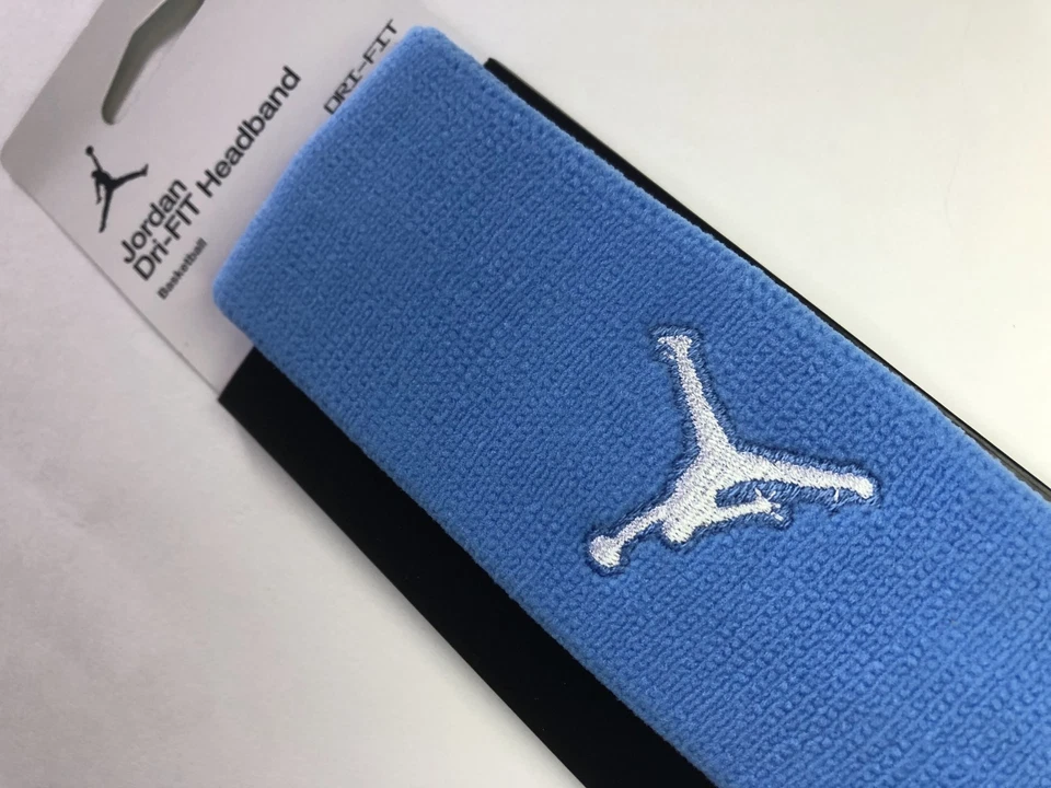 Diadema deportiva Nike Michael Jordan Vintage Jumpman azul blanco Foto 4 de 4