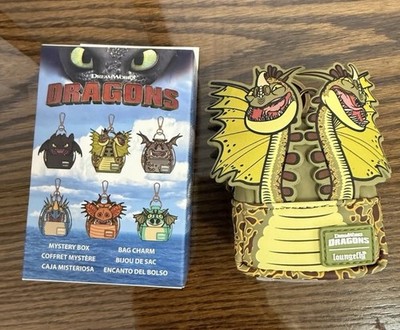 Barf & Belch Loungefly How To Train Your Dragon Backpack Keychain Charm