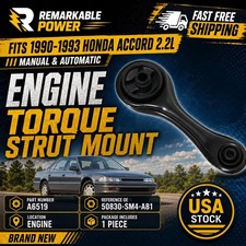 A6519 For Engine Motor Mount Torque Strut Mount 90-93 Honda Accord 2.2l Torque A6519 For Engine Motor Mount Torque Strut Mount 90-93 Honda Accord 2.2l Torque