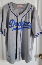 Gray 1955 Brooklyn Dodgers Jackie Robinson (50)  Mitchell & Ness jersey (NWT)