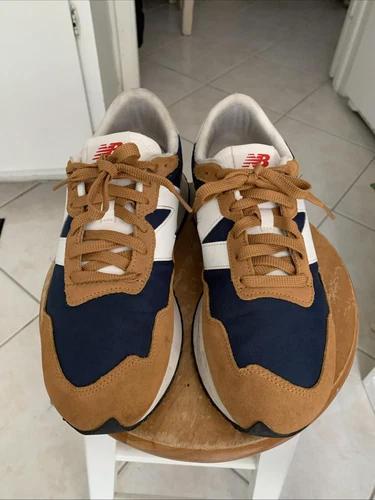 New Balance 237 Low Blu Giallo Bianco MS237OC Uomo Taglia 10 5