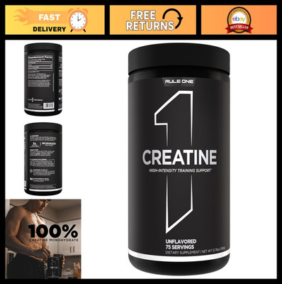 Micronized Creatine Monohydrate Powder for High-Intensity Workouts - 75 Servings