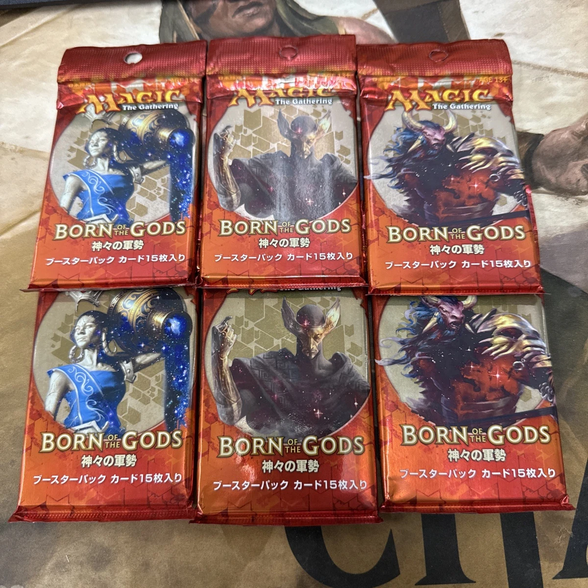 Magic: The Gathering Born of the Gods Sealed Collectible Card Game Packs in  Japanese for sale | eBay