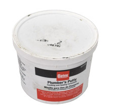 Oatey Plumber's Putty Caulking  Sealing Compound 31174 5lb Tub Small White