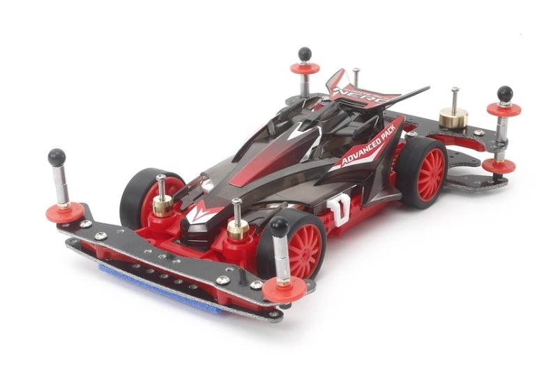 Tamiya 18662 1/32 Mini 4WD Kit Jr Avante Mk.III Nero MS Chassis