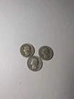 Washington Quarters (3) 1941-S,1942,1951