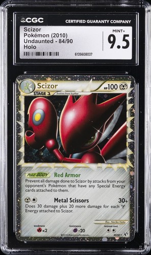 Scizor graded CGC 9.5 for sale on eBay