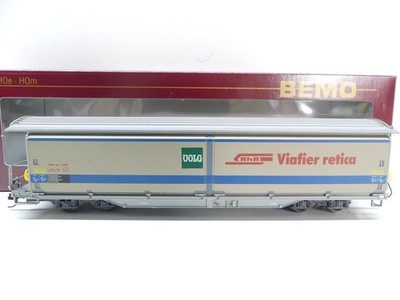 Bemo H0m 2288 139 Schiebewandwagen Haik-qy #5169, RhB, DC, NEU in OVP #63989
