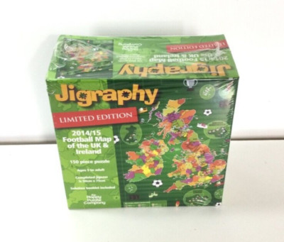 JIGRAPHIE PUZZLE, NEU IN VERPACKUNG, 150 TEILE, 2014/15 FUSSBALLKARTE,  