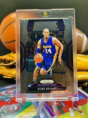 rare prizm basketball cards Kobe Bryant Panini Prizm Basketball Card Rare 1 LA Lakers Purple Gold Pop  Insert