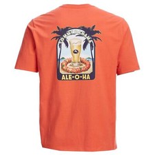 TOMMY BAHAMA Men's T Shirt-SIZE MEDIUM-ALE-O-HA -AIR GIUTAR -NEW
