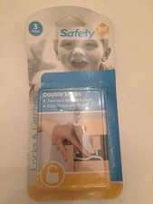 3 Pack Safety 1st Double Locks New. Model  00115