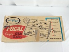 Focal Super Slide Editor Vintage K-Mart Original Box 20-00-28