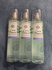 BATH  BODY WORKS COASTAL HYDRANGEAS FINE FRAGRANCE MIST 8oz  NEW x3 