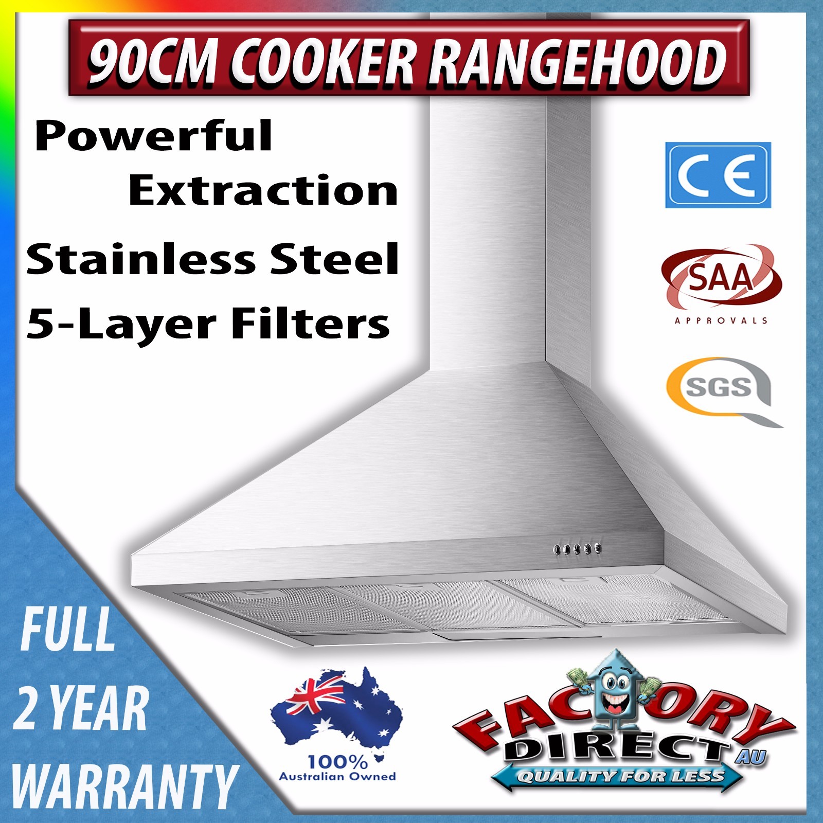 Deluxe 60cm Kitchen Appliance Package Electric Digital Oven Gas Stove