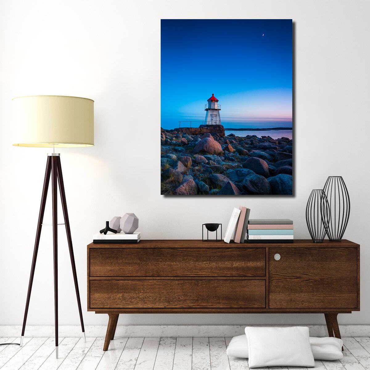 Ready2HangArt Indoor/Outdoor Wall Decor 'Lighthouse' in  Large