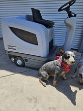 Terra 4300B 46" Warehouse Sweeper/Vacuum, Nilfisk Advance, low hours, ex. cond.