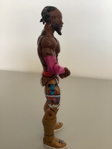 WWE KOFI KINGSTON MATTEL WRESTLING ACTION FIGURE ELITE WRESTLEMANIA 36 SERIE BB - Foto 3 di 4