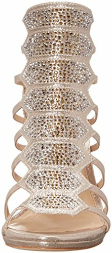 Imagine Vince Camuto Women's Gem Dress Sandal - High Heel With Ankle Wrap Stone Bracelet Strap - View #8