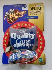 Nascar Winners Circle Dale Jarrett 88 Hood and 1:64 Die Cast Car