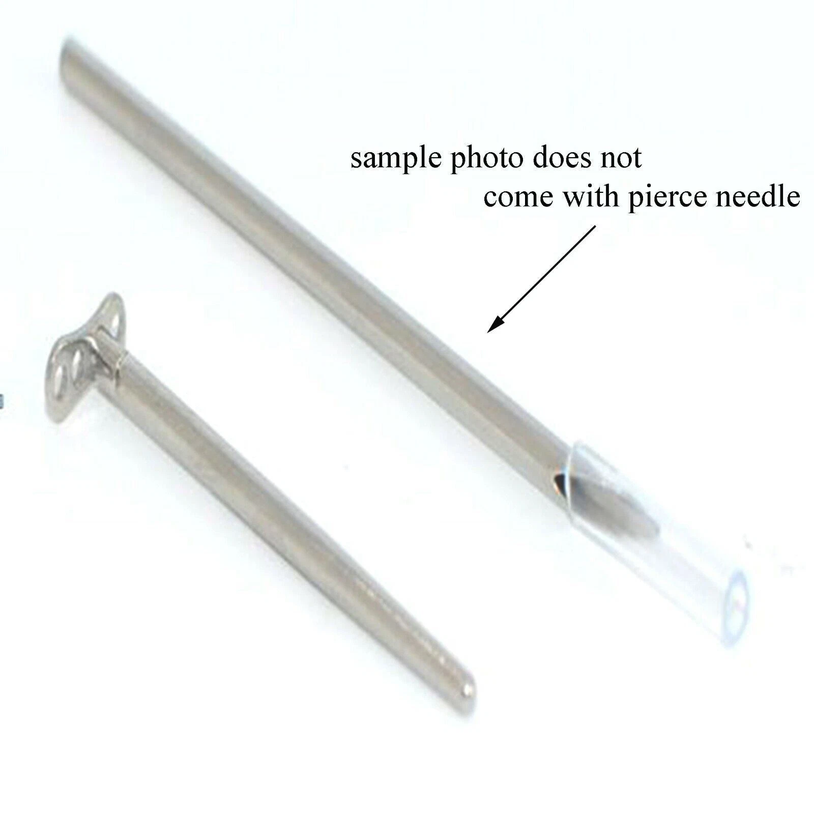 Titanium Piercing Taper Insert Pin 16g 18g 20g Internally Threaded Jewelry - product detail image 8