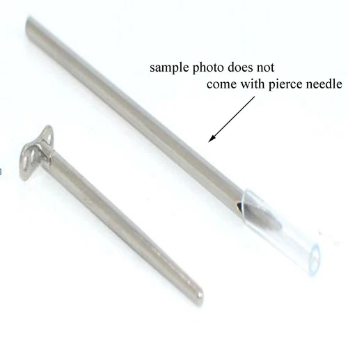 Titanium Piercing Taper Insert Pin 16g 18g 20g Internally Threaded Jewelry image 8