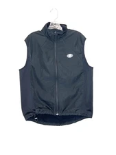 Pearl Izumi Women's Black Vest Collar Back Pocket Bungee Pull Cycling Large