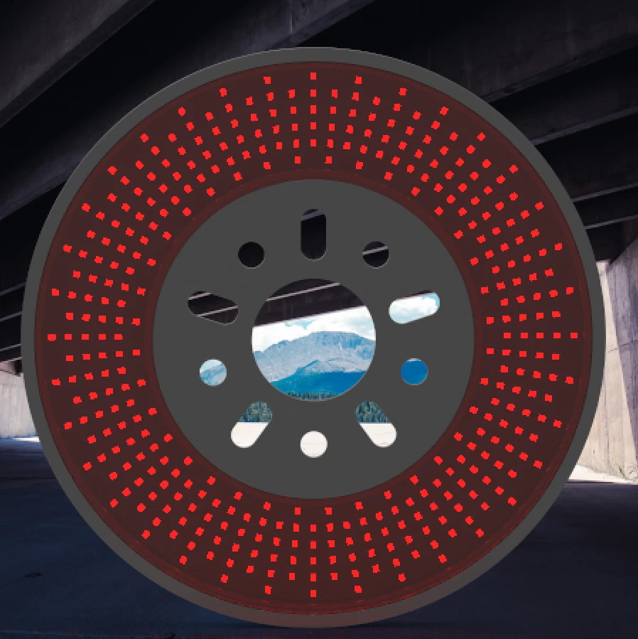 Spare Tire Brake Light for Wrangler JL JLU 2018-2024 LED 3rd Third Brake Light Foto 4 de 4