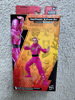 New Pink Power Rangers Cobra Kai Lightning Collection. Morphed Samantha Larusso