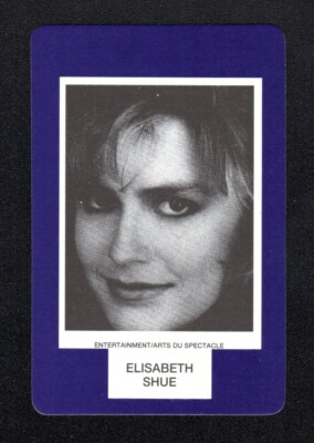 Elisabeth Shue Actress 1993 Face To Face Game Card Canadian Issue