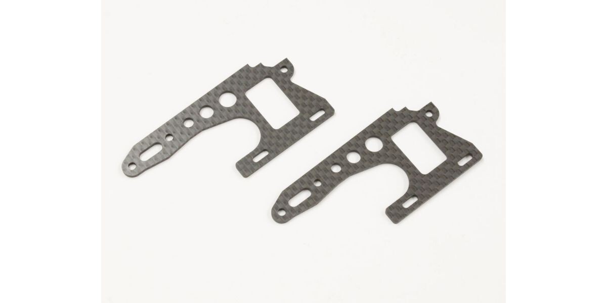 KYOSHO LEGENDARY SERIES, OPTIMA, JAVELIN, CARBON FRONT SIDE PLATES, OTW105 B