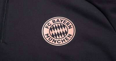 Adidas Men Bayern Munchen Shirts Soccer Black Jersey Casual Tee