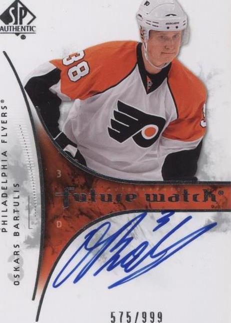 2009-10 SP Authentic - Oskars Bartulis #240 - 1 of 1
