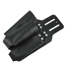 KLEIN TOOLS (MEDIUM) Electrician Leather Multi Tool Belt (3 Pocket) Pouch (NEW)