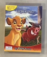 Disney’s The Lion King Busy Books With Toy Figures And Play Mat- Brand New