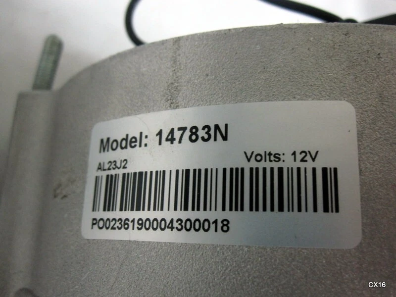 Alternador de montagem dobrada 14783 para '84-'85 Mercedes Benz 380-SE - Imagem 3 de 4