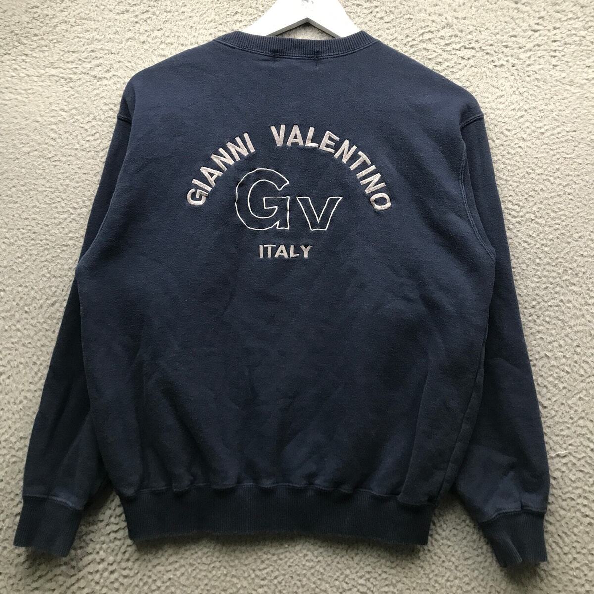 Vintage Gianni Valentino GV Italy Sweatshirt Men's Medium M Vintage Gianni Valentino GV Italy Sweatshirt Men's Medium M