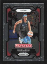 Allisha Gray 2024 Prizm WNBA Monopoly Atlanta Dream #6