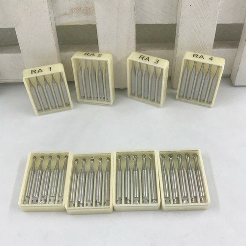 5 Pcs/Pack Dental RA Round Carbide Bur For Slow Speed Latch Type RA 1#-8# Choose - Picture 10 of 77